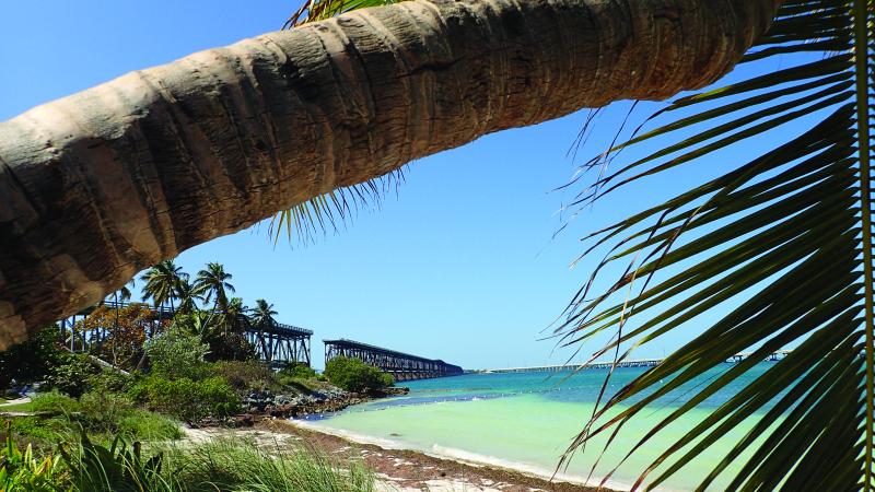 View of CCC Bridge at Bahia Honda