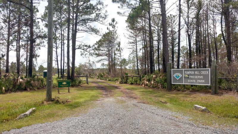 Pumpkin Hill Creek Preserve State Park