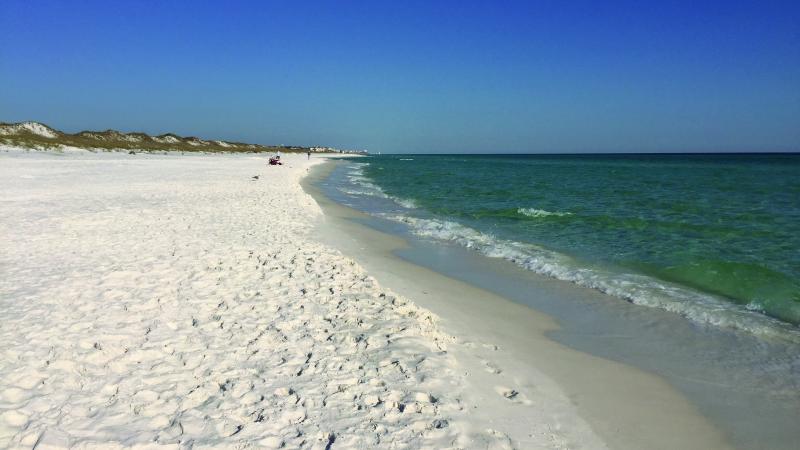 Beach view at Topsail